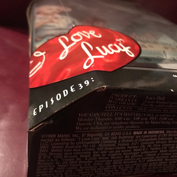 I love Lucy Barbie Collector Edition - Picture 4 of 10
